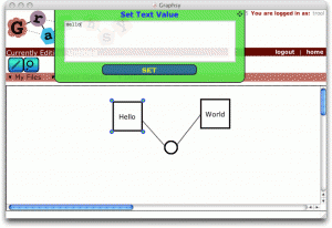 Text adding functionality